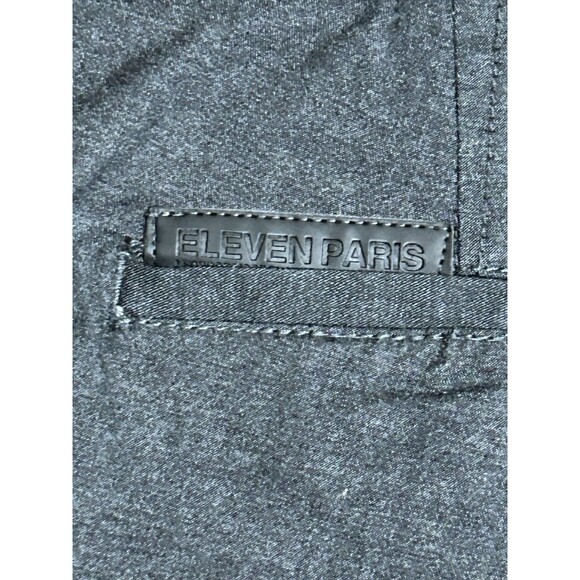 Eleven Paris La Collection Men’s Slim Fit 31/32 Pants  Charcoal Gray Trousers - Picture 7 of 11
